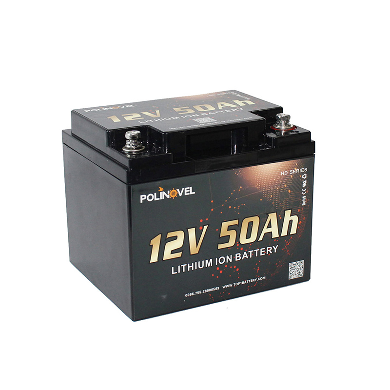Rechargeable 12V 50Ah HD Lithium Battery for Trolling Motor